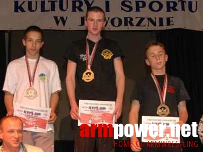 VI Mistrzostwa Polski - Jaworzno - Lewa ręka # Siłowanie na ręce # Armwrestling # Armpower.net