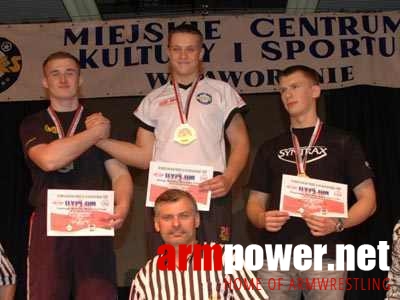 VI Mistrzostwa Polski - Jaworzno - Lewa ręka # Armwrestling # Armpower.net