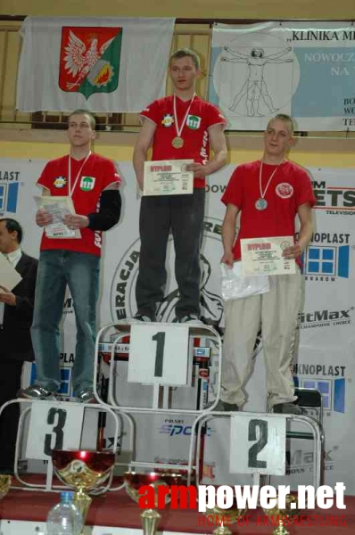 VII Mistrzostwa Polski - Wołomin 2007 - Lewa ręka # Armwrestling # Armpower.net