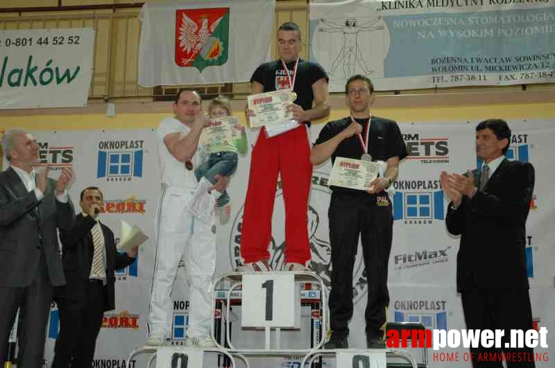 VII Mistrzostwa Polski - Wołomin 2007 - Lewa ręka # Siłowanie na ręce # Armwrestling # Armpower.net