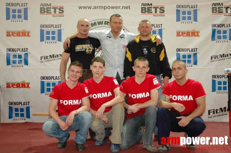 VII Mistrzostwa Polski - Wołomin 2007 - Lewa ręka # Armwrestling # Armpower.net