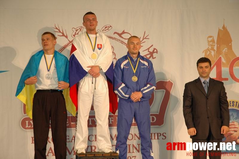 European Armwrestling Championships 2007 - Day 2 # Armwrestling # Armpower.net