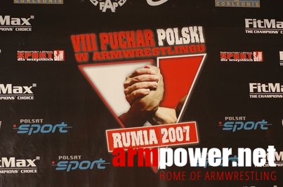 VIII Puchar Polski - Rumia 2007 - Prawa ręka # Siłowanie na ręce # Armwrestling # Armpower.net