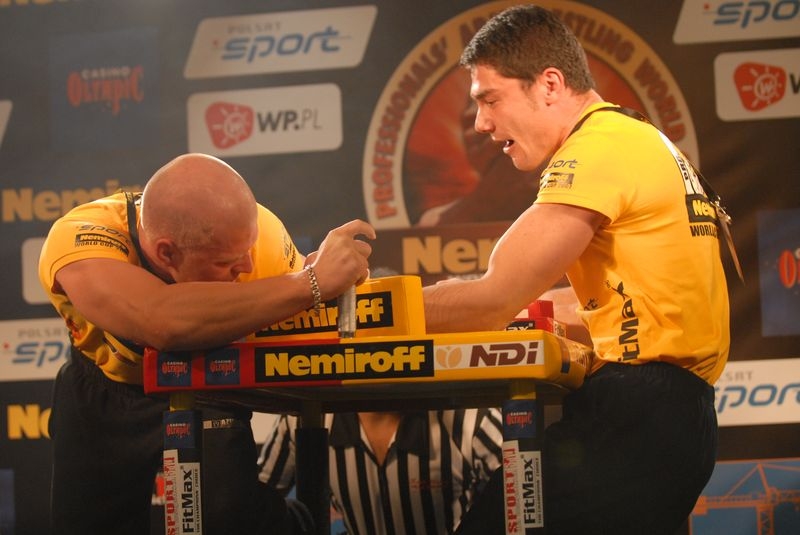 Nemiroff World Cup 2007 - Day 1 # Siłowanie na ręce # Armwrestling # Armpower.net