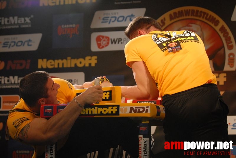 Nemiroff World Cup 2007 - Day 1 # Siłowanie na ręce # Armwrestling # Armpower.net