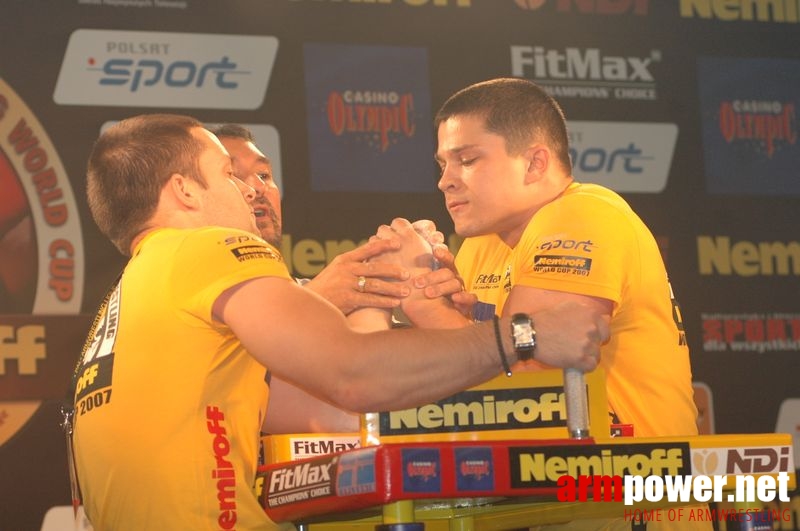 Nemiroff World Cup 2007 - Day 1 # Siłowanie na ręce # Armwrestling # Armpower.net