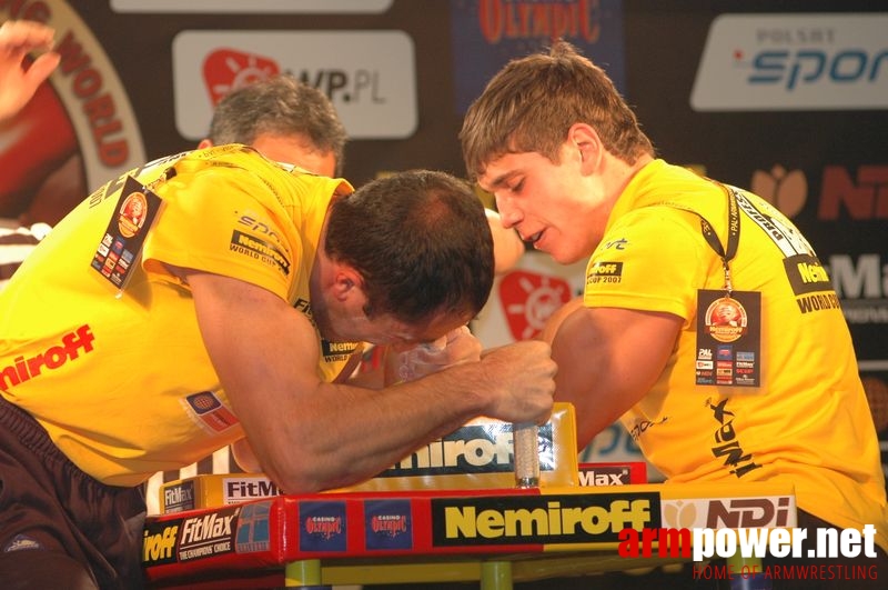 Nemiroff World Cup 2007 - Day 1 # Siłowanie na ręce # Armwrestling # Armpower.net