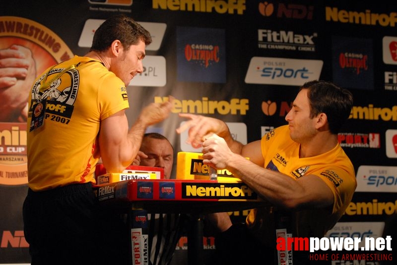 Nemiroff World Cup 2007 - Day 2 # Siłowanie na ręce # Armwrestling # Armpower.net