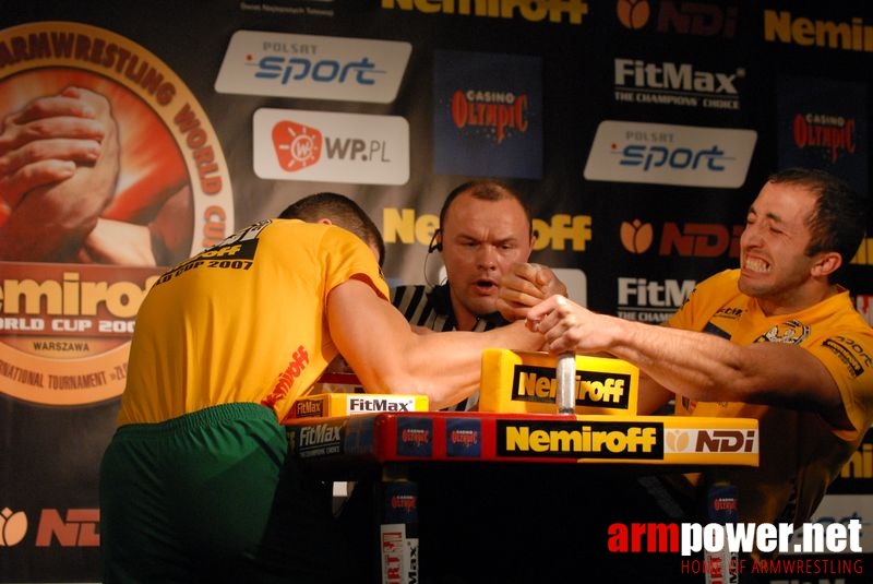 Nemiroff World Cup 2007 - Day 2 # Siłowanie na ręce # Armwrestling # Armpower.net