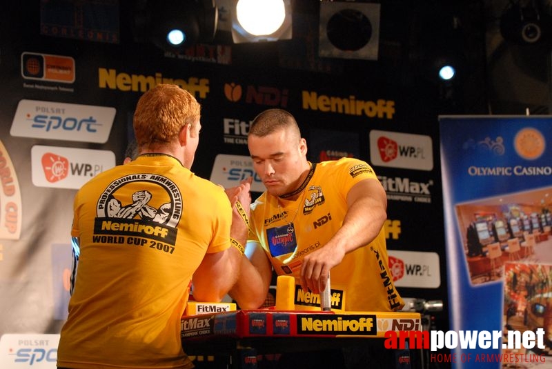 Nemiroff World Cup 2007 - Day 2 # Armwrestling # Armpower.net