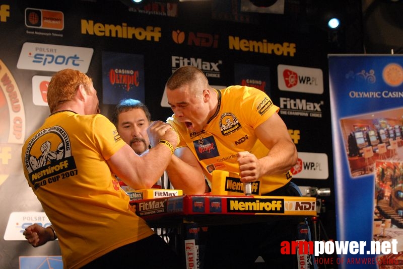 Nemiroff World Cup 2007 - Day 2 # Armwrestling # Armpower.net