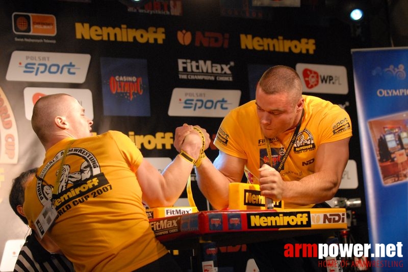 Nemiroff World Cup 2007 - Day 2 # Siłowanie na ręce # Armwrestling # Armpower.net