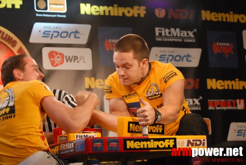 Nemiroff World Cup 2007 - Day 2 # Siłowanie na ręce # Armwrestling # Armpower.net