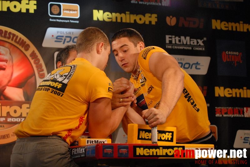 Nemiroff World Cup 2007 - Day 2 # Siłowanie na ręce # Armwrestling # Armpower.net