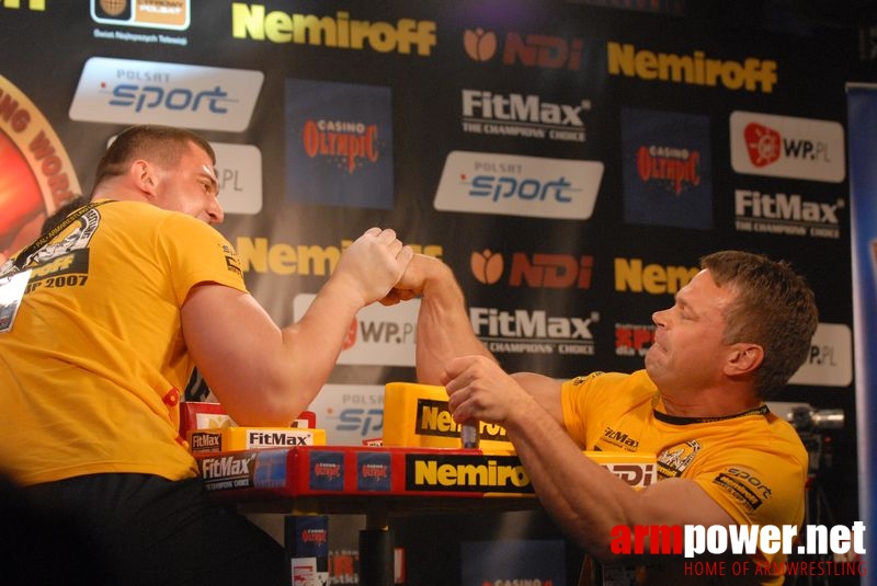 Nemiroff World Cup 2007 - Day 2 # Siłowanie na ręce # Armwrestling # Armpower.net