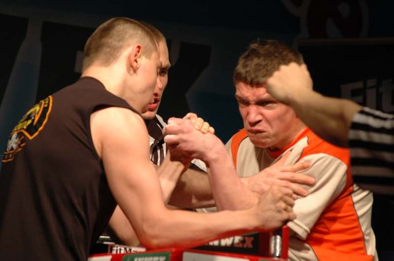 Mistrzostwa Polski 2008 - Lewa ręka # Siłowanie na ręce # Armwrestling # Armpower.net