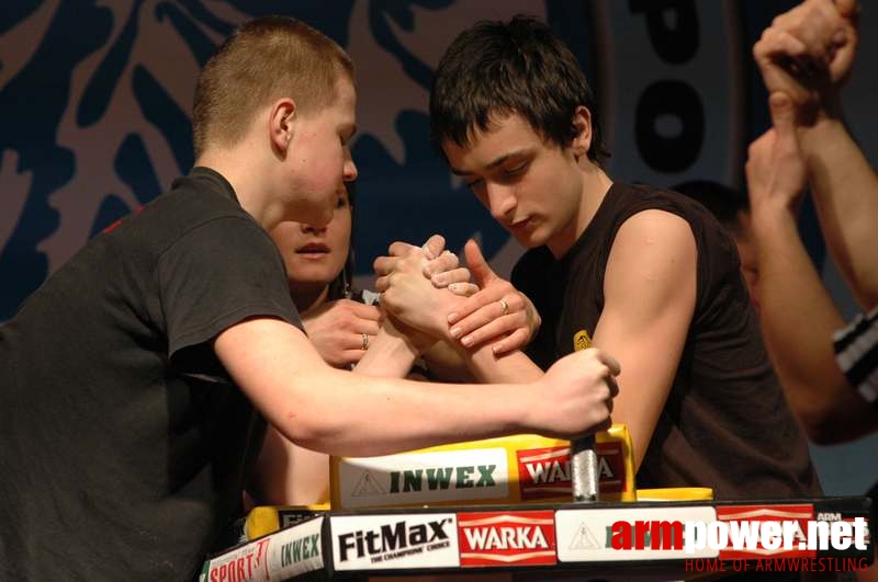 Mistrzostwa Polski 2008 - Lewa ręka # Siłowanie na ręce # Armwrestling # Armpower.net