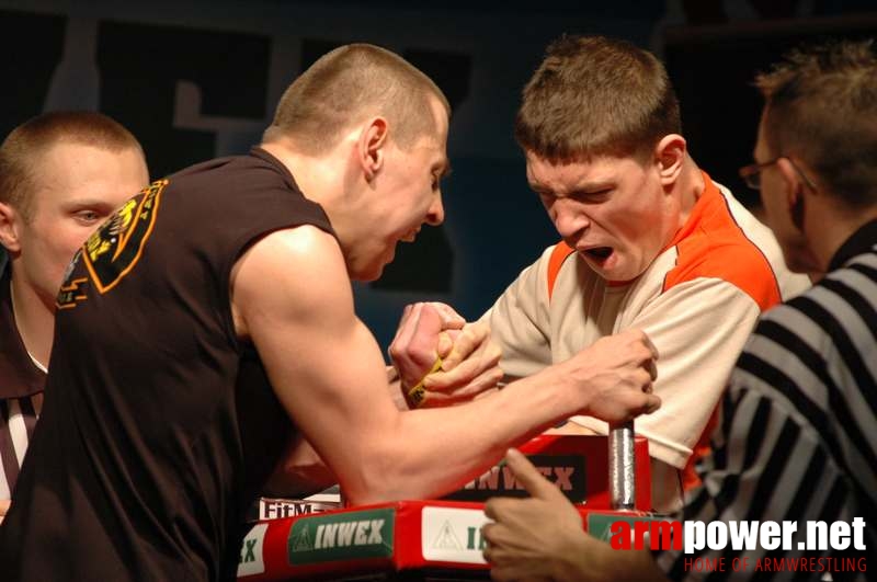 Mistrzostwa Polski 2008 - Lewa ręka # Siłowanie na ręce # Armwrestling # Armpower.net