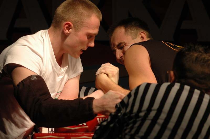 Mistrzostwa Polski 2008 - Lewa ręka # Siłowanie na ręce # Armwrestling # Armpower.net