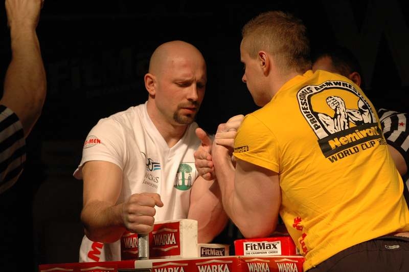 Mistrzostwa Polski 2008 - Lewa ręka # Siłowanie na ręce # Armwrestling # Armpower.net