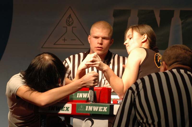 Mistrzostwa Polski 2008 - Lewa ręka # Siłowanie na ręce # Armwrestling # Armpower.net