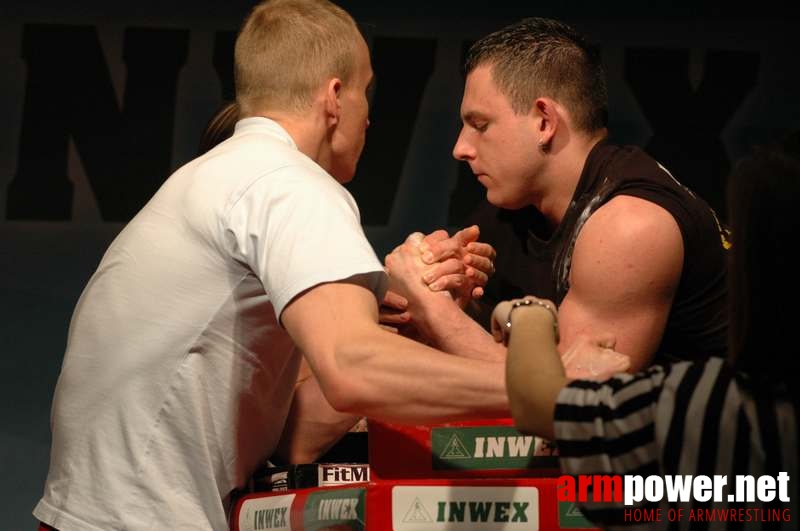 Mistrzostwa Polski 2008 - Lewa ręka # Siłowanie na ręce # Armwrestling # Armpower.net