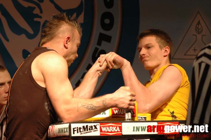 Mistrzostwa Polski 2008 - Lewa ręka # Siłowanie na ręce # Armwrestling # Armpower.net