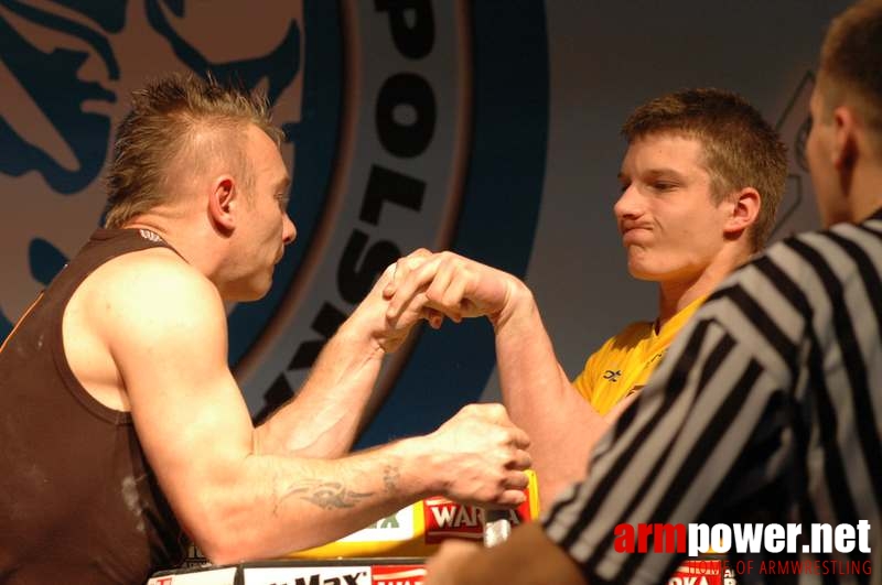 Mistrzostwa Polski 2008 - Lewa ręka # Armwrestling # Armpower.net