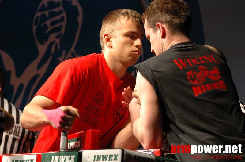 Mistrzostwa Polski 2008 - Lewa ręka # Siłowanie na ręce # Armwrestling # Armpower.net