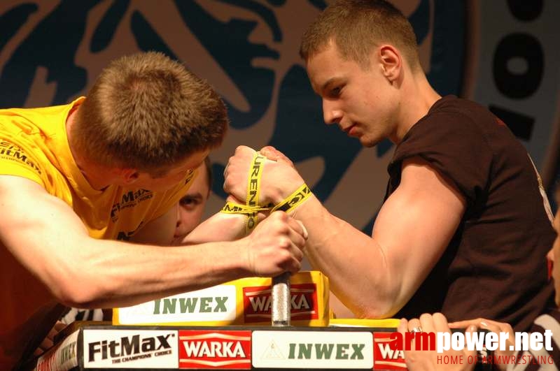 Mistrzostwa Polski 2008 - Lewa ręka # Armwrestling # Armpower.net