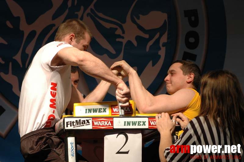 Mistrzostwa Polski 2008 - Lewa ręka # Armwrestling # Armpower.net