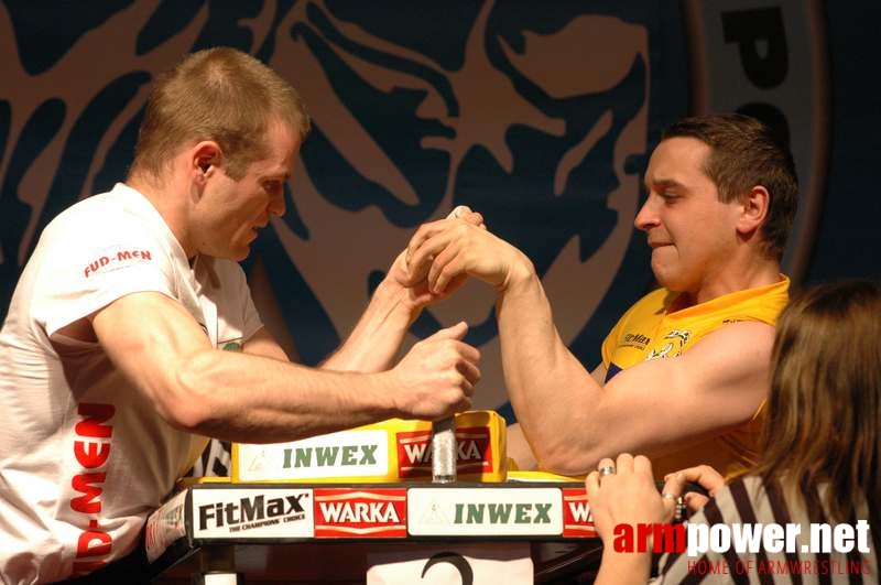 Mistrzostwa Polski 2008 - Lewa ręka # Siłowanie na ręce # Armwrestling # Armpower.net