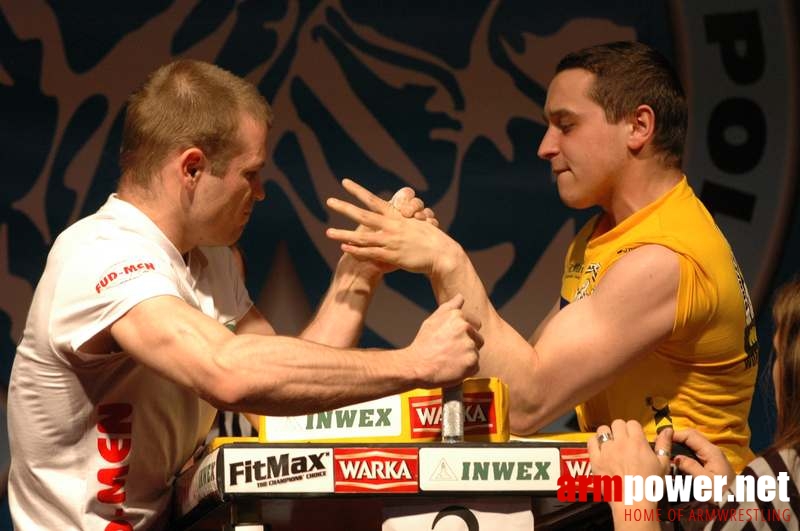 Mistrzostwa Polski 2008 - Lewa ręka # Siłowanie na ręce # Armwrestling # Armpower.net