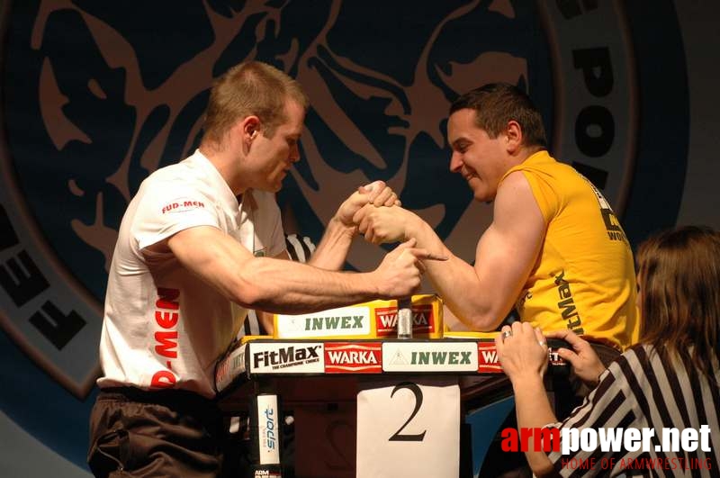 Mistrzostwa Polski 2008 - Lewa ręka # Armwrestling # Armpower.net