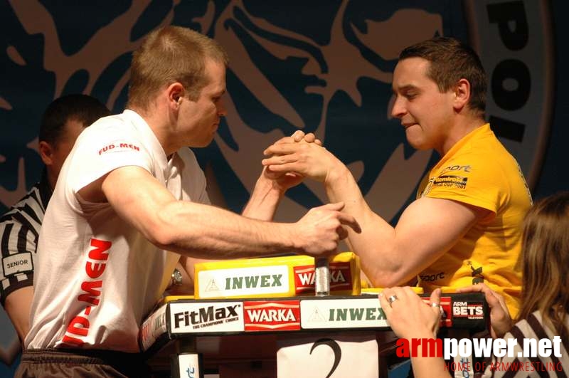 Mistrzostwa Polski 2008 - Lewa ręka # Siłowanie na ręce # Armwrestling # Armpower.net