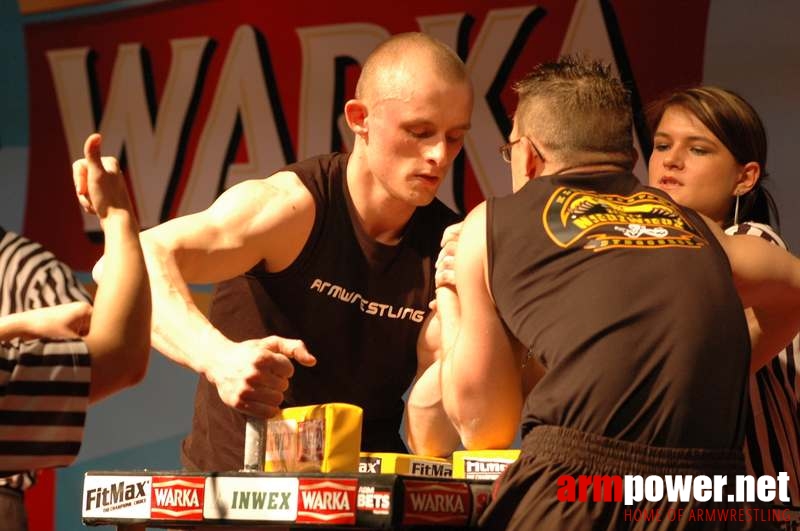 Mistrzostwa Polski 2008 - Lewa ręka # Siłowanie na ręce # Armwrestling # Armpower.net