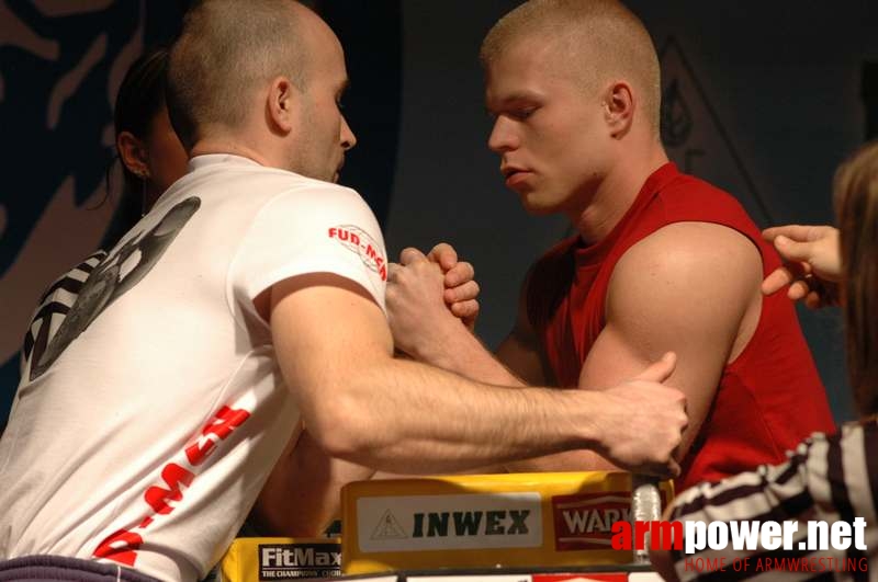 Mistrzostwa Polski 2008 - Lewa ręka # Siłowanie na ręce # Armwrestling # Armpower.net