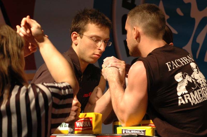 Mistrzostwa Polski 2008 - Lewa ręka # Siłowanie na ręce # Armwrestling # Armpower.net