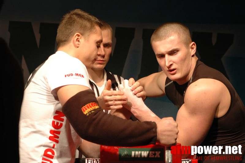 Mistrzostwa Polski 2008 - Lewa ręka # Siłowanie na ręce # Armwrestling # Armpower.net