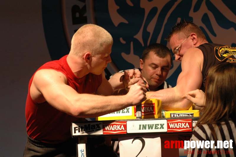 Mistrzostwa Polski 2008 - Lewa ręka # Siłowanie na ręce # Armwrestling # Armpower.net