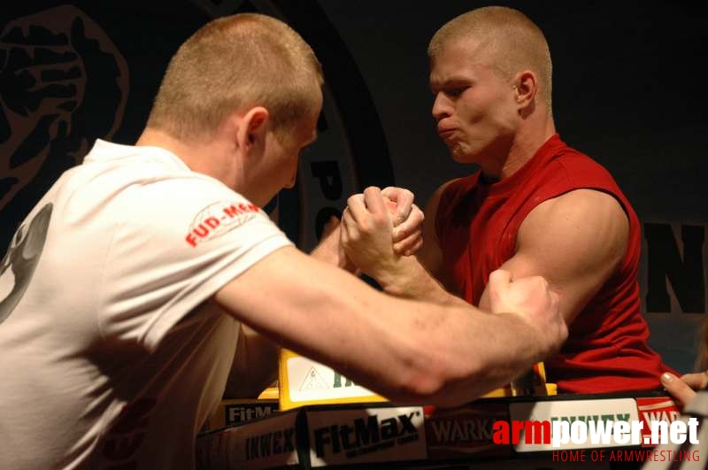 Mistrzostwa Polski 2008 - Lewa ręka # Siłowanie na ręce # Armwrestling # Armpower.net