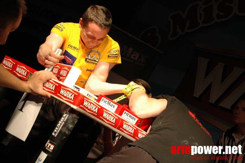 Mistrzostwa Polski 2008 - Lewa ręka # Siłowanie na ręce # Armwrestling # Armpower.net