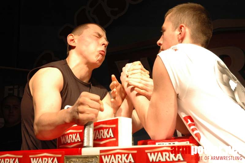 Mistrzostwa Polski 2008 - Lewa ręka # Siłowanie na ręce # Armwrestling # Armpower.net