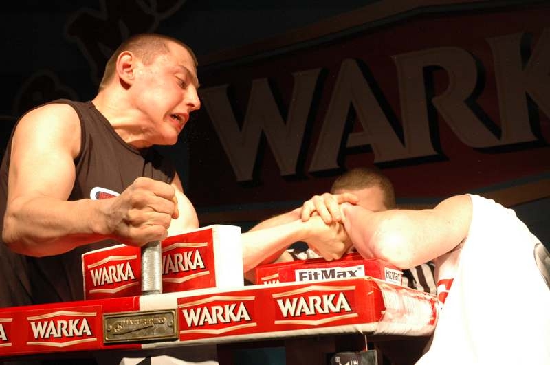 Mistrzostwa Polski 2008 - Lewa ręka # Armwrestling # Armpower.net