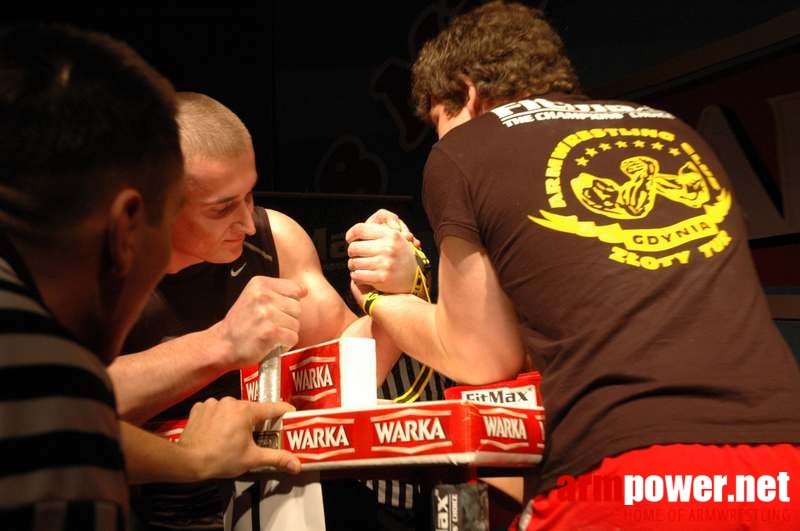 Mistrzostwa Polski 2008 - Lewa ręka # Siłowanie na ręce # Armwrestling # Armpower.net