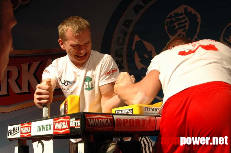 Mistrzostwa Polski 2008 - Lewa ręka # Siłowanie na ręce # Armwrestling # Armpower.net