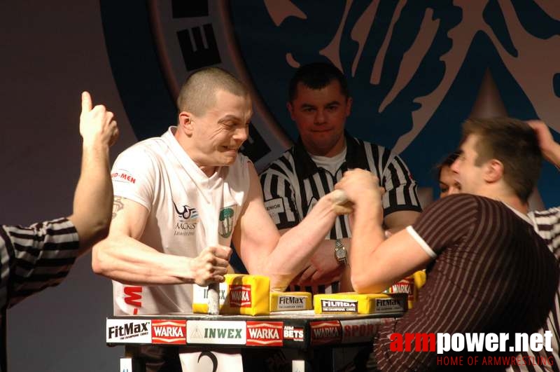 Mistrzostwa Polski 2008 - Lewa ręka # Armwrestling # Armpower.net