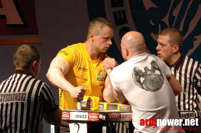 Mistrzostwa Polski 2008 - Lewa ręka # Siłowanie na ręce # Armwrestling # Armpower.net