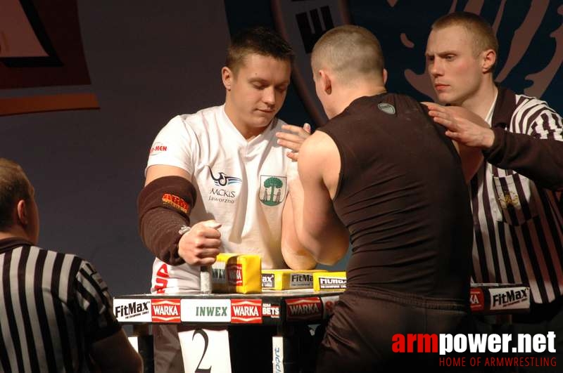 Mistrzostwa Polski 2008 - Lewa ręka # Siłowanie na ręce # Armwrestling # Armpower.net