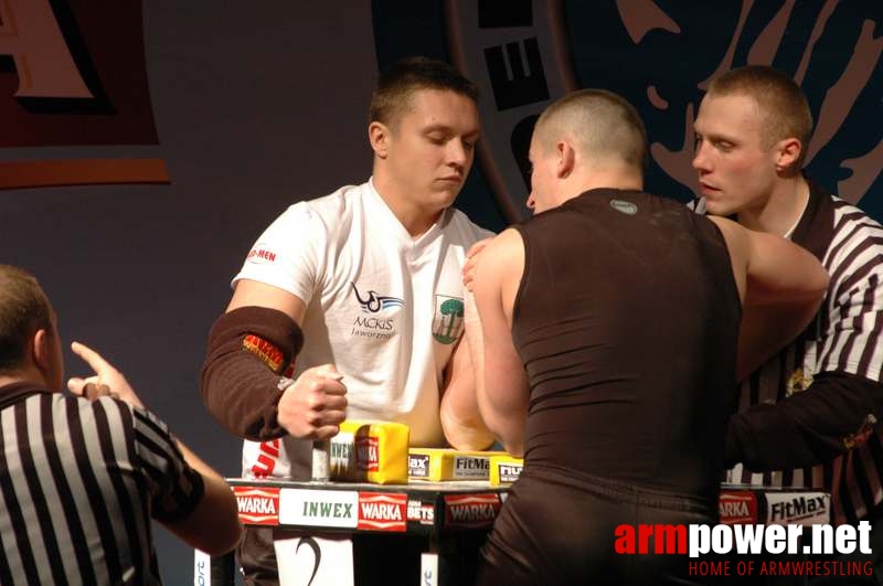 Mistrzostwa Polski 2008 - Lewa ręka # Siłowanie na ręce # Armwrestling # Armpower.net